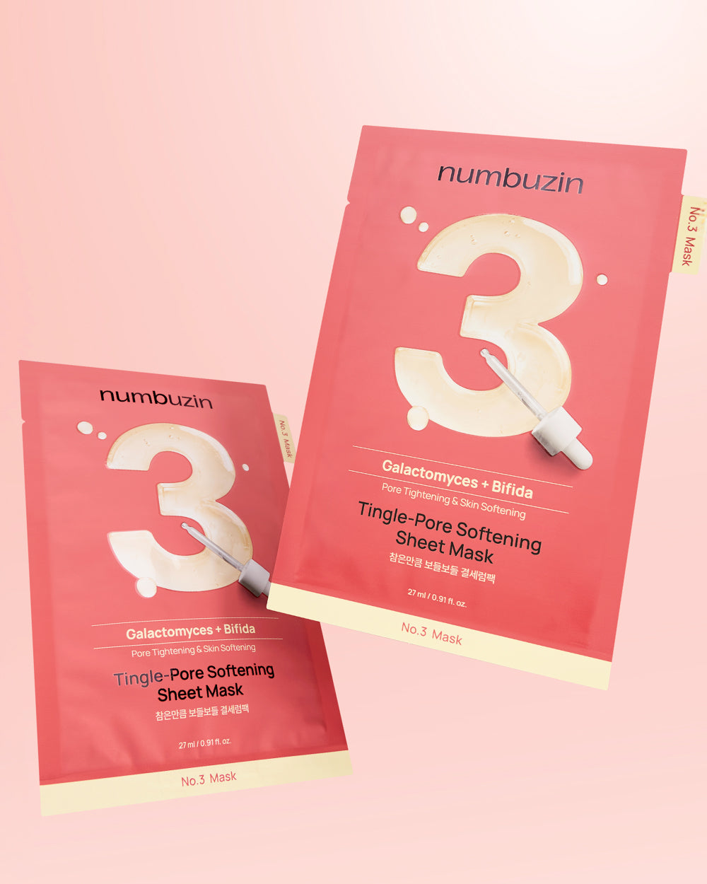 No.3 Tingle-Pore Softening Sheet Mask (packshot oficial)